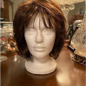 Breathable cap, synthetic wig